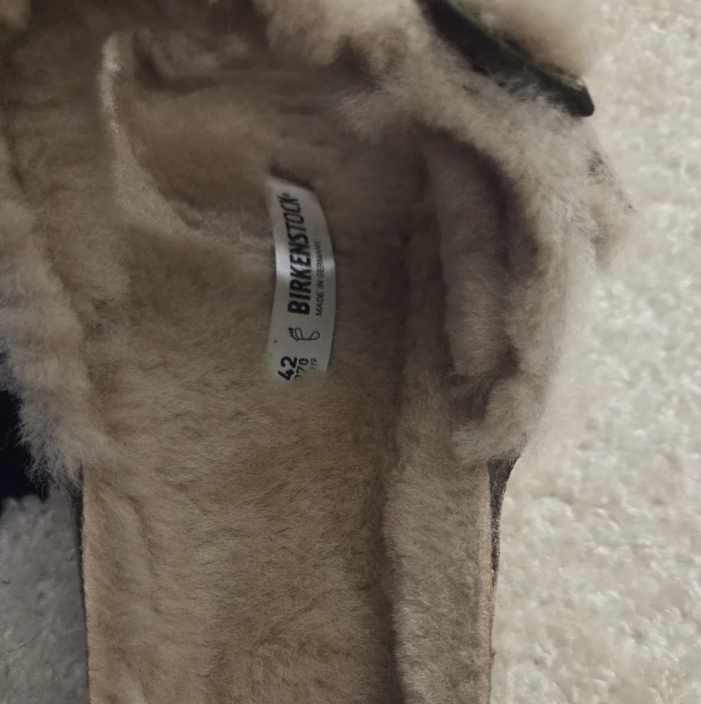 BIRKENSTOCK ARIZONA SHEARLING SANDAL SZ EU 42 - Picture 6 of 6